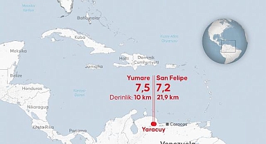 AB'den 7,2 ve 7,5 büyüklüğünde iki depremin meydana geldiği Venezuela'yla dayanışma mesajı