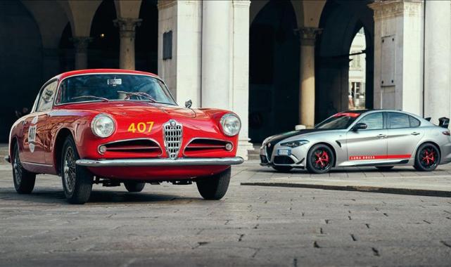 Alfa Romeo 1000 Miglia'da 50 klasik aracıyla mücadele ediyor
