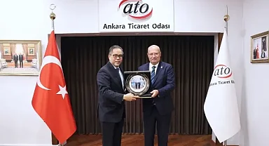 ATO Başkanı Baran Filipinler'in Ankara Büyükelçisi Ascalon ile görüştü: