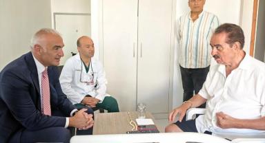 Bakan Ersoy'dan sanatçı İbrahim Tatlıses'e