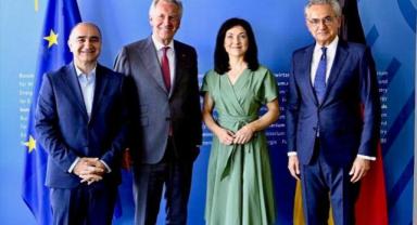 DEİK, Almanya Ekonomi ve Enerji Bakanı Reiche ile iş fırsatlarını görüştü