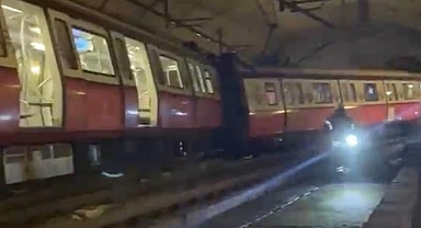GÜNCELLEME - Kadıköy-Sabiha Gökçen Havalimanı Hattı'nda metro raydan çıktı