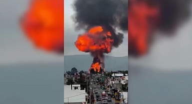 Meksika'da LPG tankerlerinin bulunduğu depodaki patlamada 3 kişi yaralandı