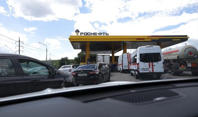 Rusya'daki akaryakıt kısıtlamaları İrkutsk'a yayıldı