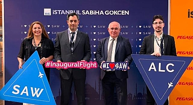Sabiha Gökçen Havalimanı'nın İspanya ağı Alicante hattıyla genişledi