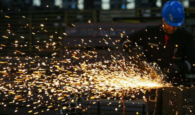 Sanayi üretim endeksi son 8 ayın en yüksek artışını gösterdi