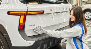 Škoda’nın Yeni Elektrikli Modeli Epiq’in Üretimi Başladı