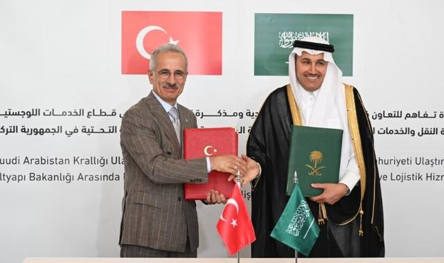 Türkiye ile Suudi Arabistan, lojistik ve demir yolu alanları