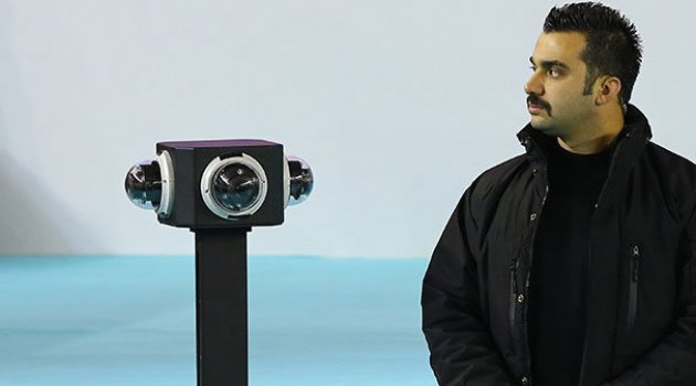 360 derece görüntü alabilen kamera ilk kez Tokat'ta kullanıldı!