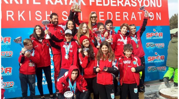 AKUT Spor Snowboard Sporcularından 7 altın, 7 gümüş madalya