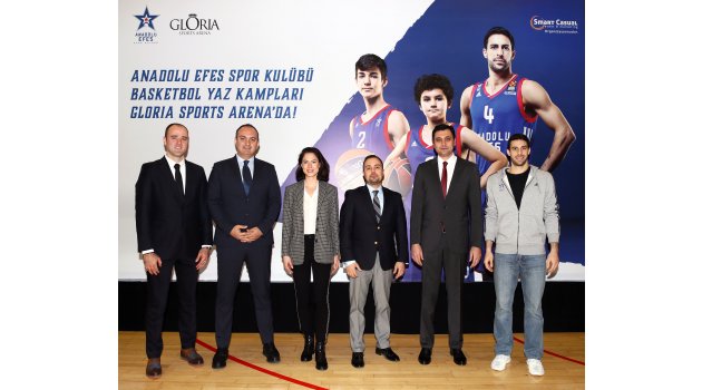 ANADOLU EFES SPOR KULÜBÜ BASKETBOL YAZ KAMPLARI’NDA YÜZLERCE ÇOCUK BASKETBOL EĞİTİMİ ALACAK