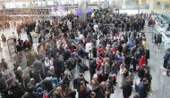 Atatürk Havalimanı'nda yarıyıl tatili yoğunluğu