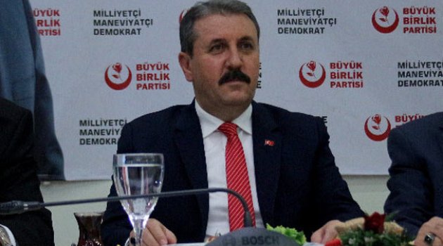 BBP lideri Destici'den Bahçeli'nin açıklamaları ile ilgili flaş sözler!
