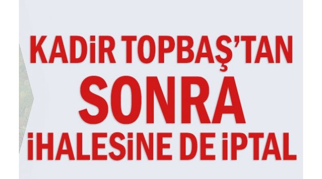 BELGRAD ORMANINDAN GEÇECEK TREN HATTI İHALESİ İPTAL EDİLDİ
