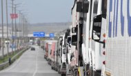 Bulgaristan'a açılan sınır kapılarında tır kuyruğu