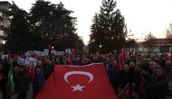 Çorum'da Zeytin Dalı Harekatı'na destek yürüyüşü
