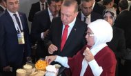 Cumhurbaşkanı Erdoğan bulgurdan yapılan bisküviyi çok beğendi