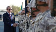 Cumhurbaşkanı Erdoğan, Katar'daki askeri üssü ziyaret etti