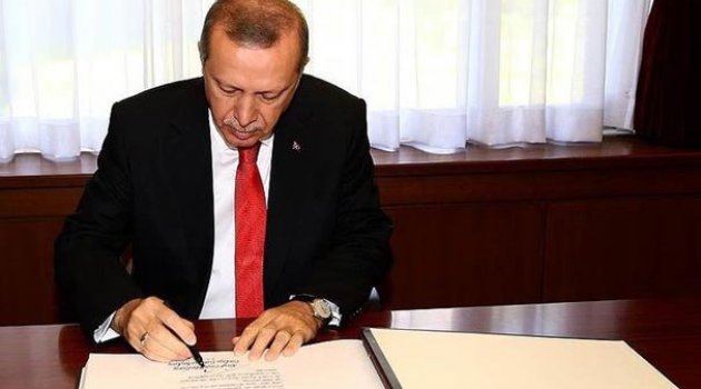 Cumhurbaşkanı Erdoğan'dan rektör ataması!