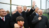 Cumhurbaşkanı Erdoğan'ı taşıyan helikopter sis nedeniyle Zile’ye iniş yaptı