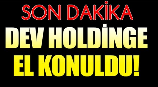 Dev holdinge el konuldu