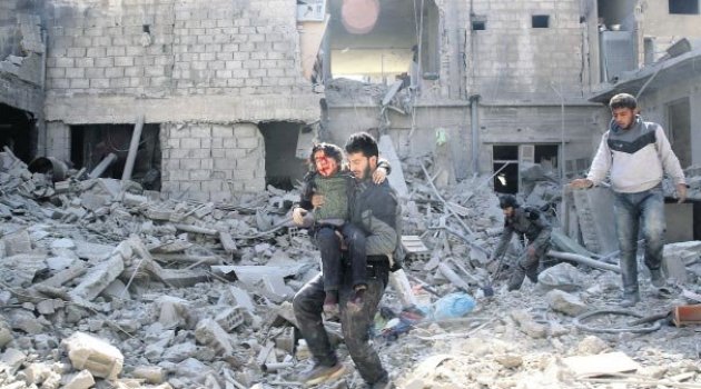 Doğu Guta'da 103 günde 1121 sivil öldürüldü