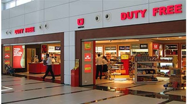 Duty free mağazaları para bastı