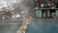 Eksi 10 dereceye aldırmadılar! Ziyaretçi akınına uğradı...