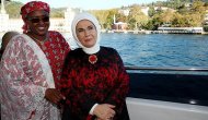 Emine Erdoğan, D-8 zirvesi için Türkiye'ye gelen liderlerin eşlerini konuk etti