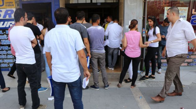 Güvenlikçi olmak için sıraya girdiler