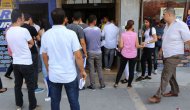 Güvenlikçi olmak için sıraya girdiler