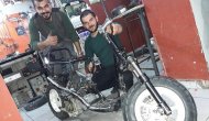 Hurdadan otomatik vitesli motosiklet üretti