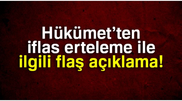 İflas Erteleme Dönemi Sona Erdi!