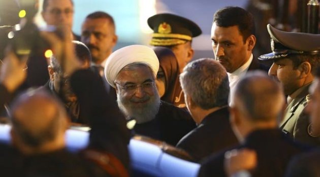 İran Cumhurbaşkanı Ruhani Türkiye'ye geldi!