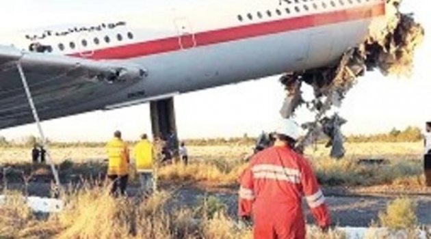 İranda düşen yolcu uçağının enkazı bulundu İranda düşen yolcu uçağının enkazı bulundu