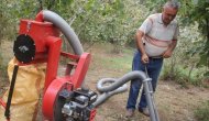 İşçilik maliyetini düşürmek için fındık toplama makinesi tasarladı