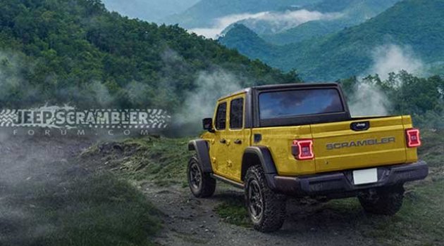 Jeep Pickup için hazırlanmış en gerçekçi proje: Jeep Scrambler