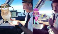 Kokpitteki pilotlar şoka uğrattı! 11 bin 500 metre yükseklikte çekilen görüntüler...
