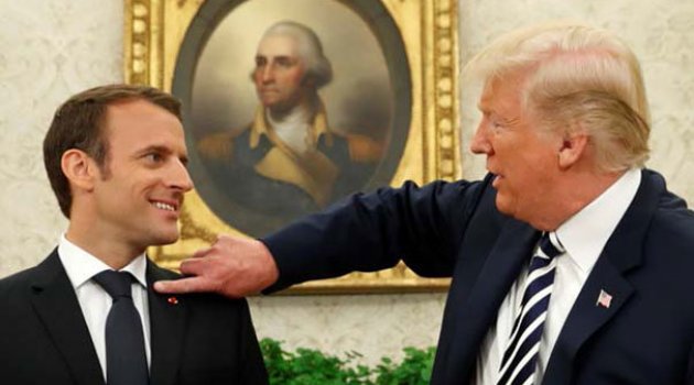 Macron: Trump nükleer anlaşmadan çekilecek