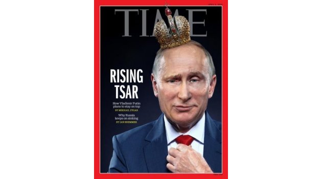 Rus lider Putin, Time'ın kapağında
