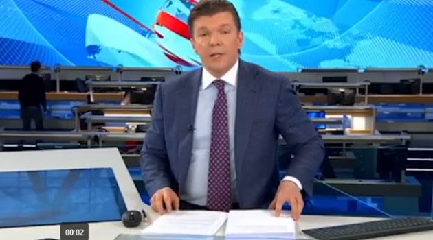 Rus TV spikeri, haberi 'vatana ihanet' olarak verdi