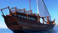 Sultandan krala hediye edilen milyon dolarlık yat Bodrum'da yenilendi