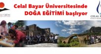 CELAL BAYAR ÜNİVERSİTESİNDE DOĞA EĞİTİMİ BAŞLIYOR