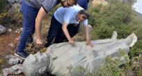 Antalya’da çalılık alanda Atatürk heykeli bulundu
