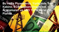 Bu Hafta Piyasalarda, Yurtiçinde Yeni Kabine, ECB Başkanı Draghi’nin Açıklamaları ve ABD TÜFE Verisi Ön Planda…