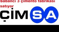 Sabancı 3 çimento fabrikası satıyor
