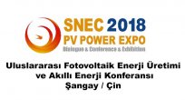 SNEC Fotovoltaik Enerji Fuarı 2018 Rekor Kırdı