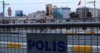 Taksim'e çıkan yollar trafiğe kapatıldı