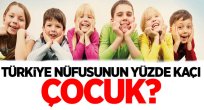 Türkiye nüfusunun %28,3’ünü çocuk nüfus oluşturdu