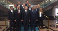 TÜRKONFED YÖNETİM KURULU ANKARA'DA TEMASLARDA BULUNDU
